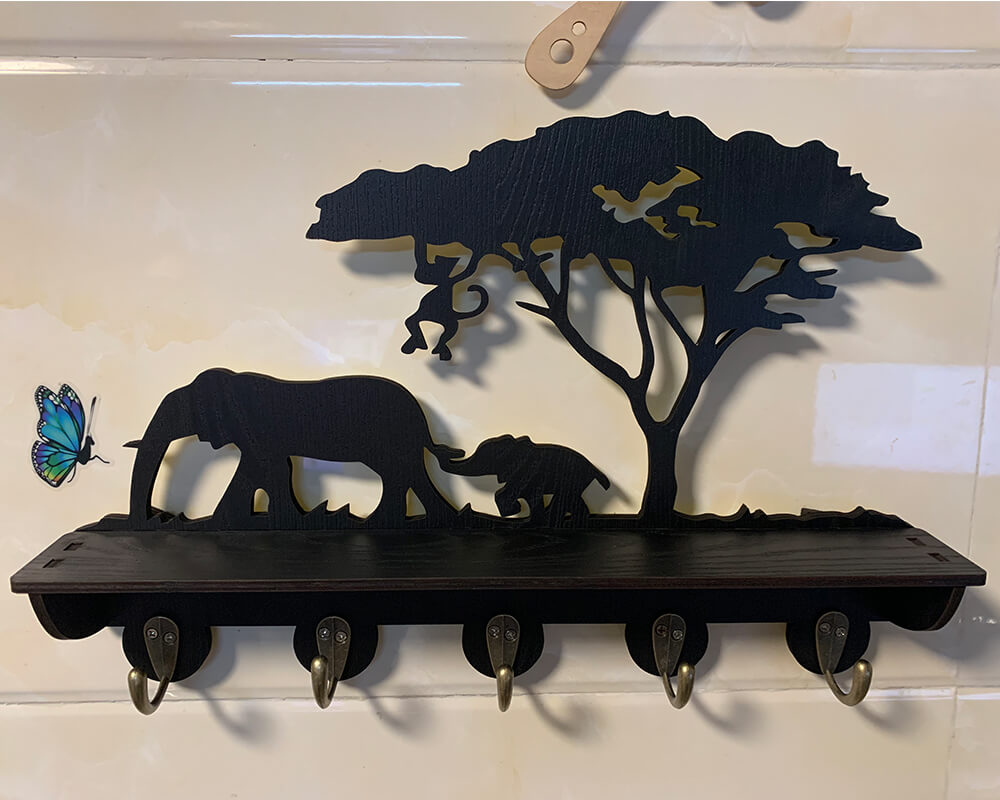 Elephant coat online rack